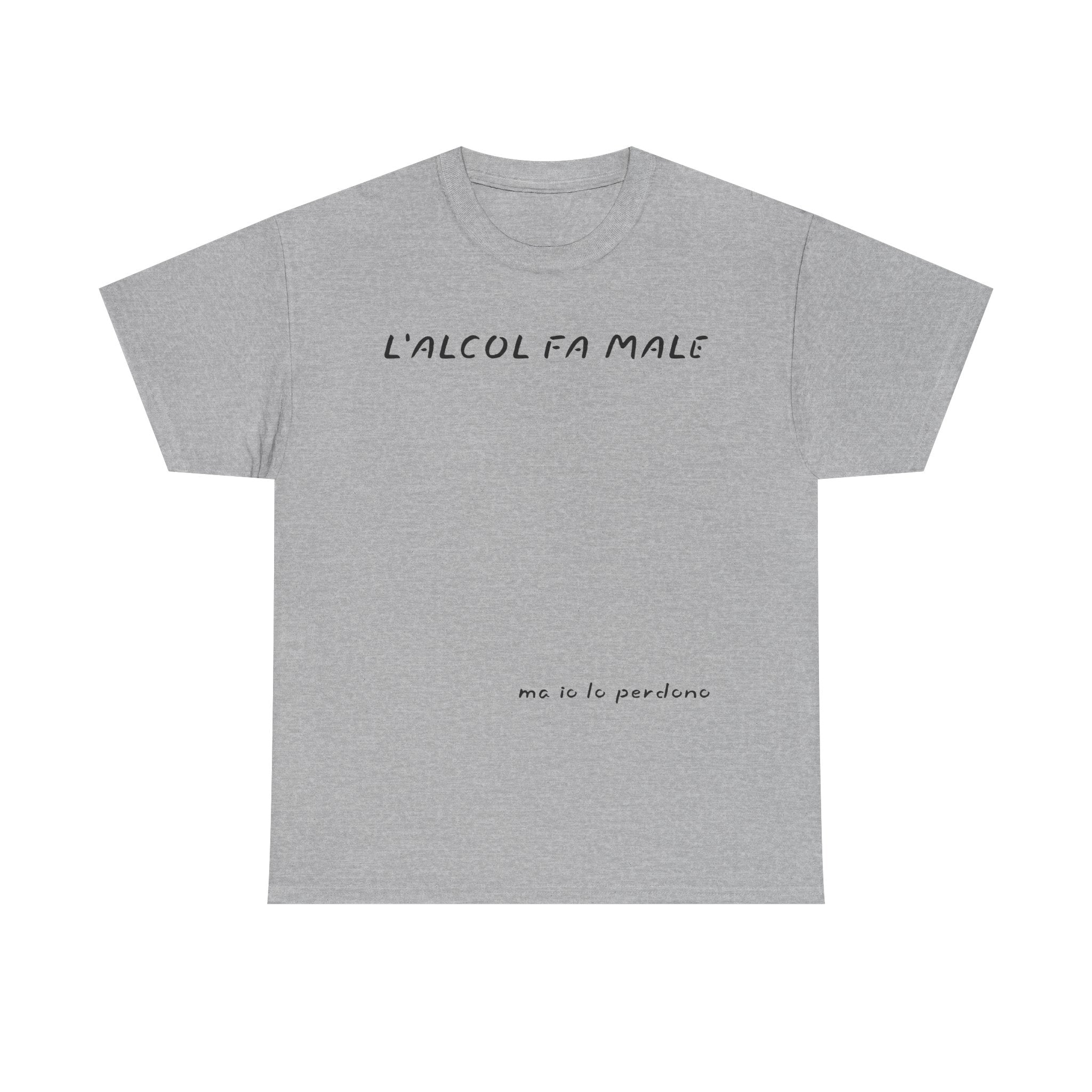 Maglietta "L'alcol fa male"