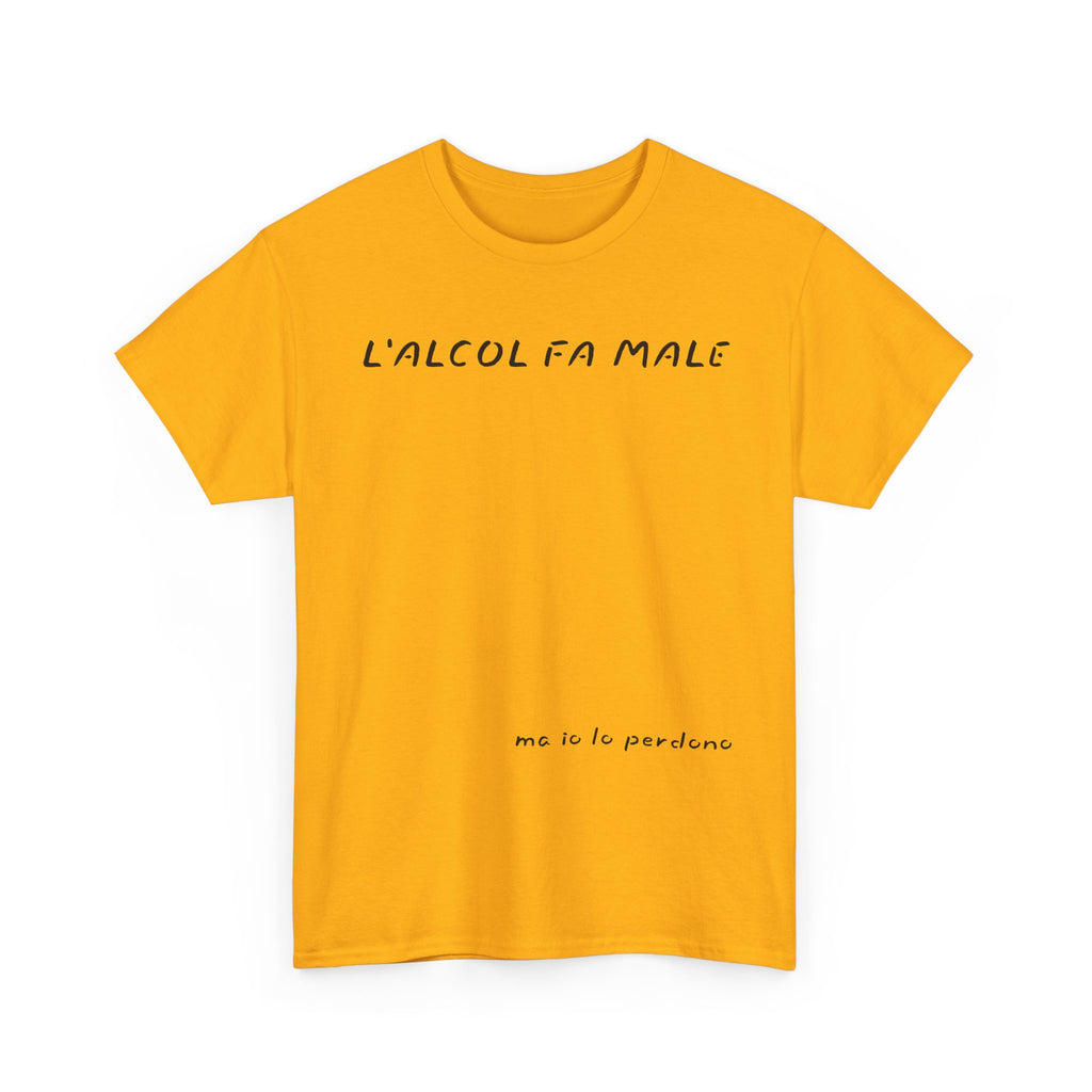 Maglietta "L'alcol fa male"