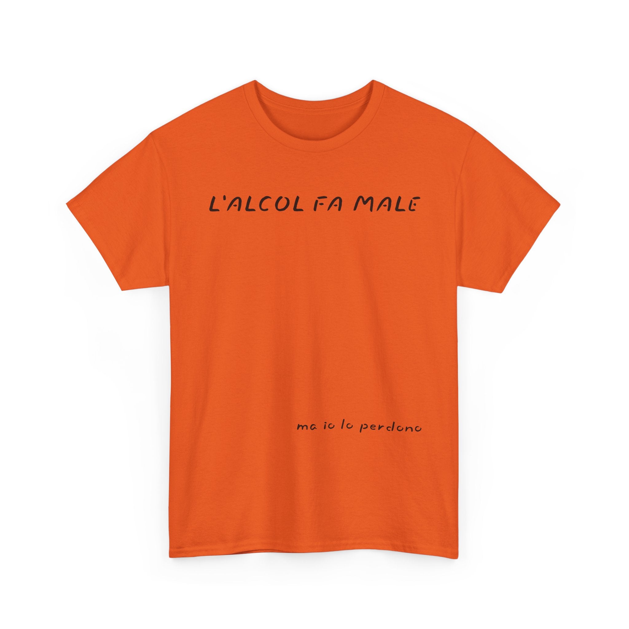 Maglietta "L'alcol fa male"