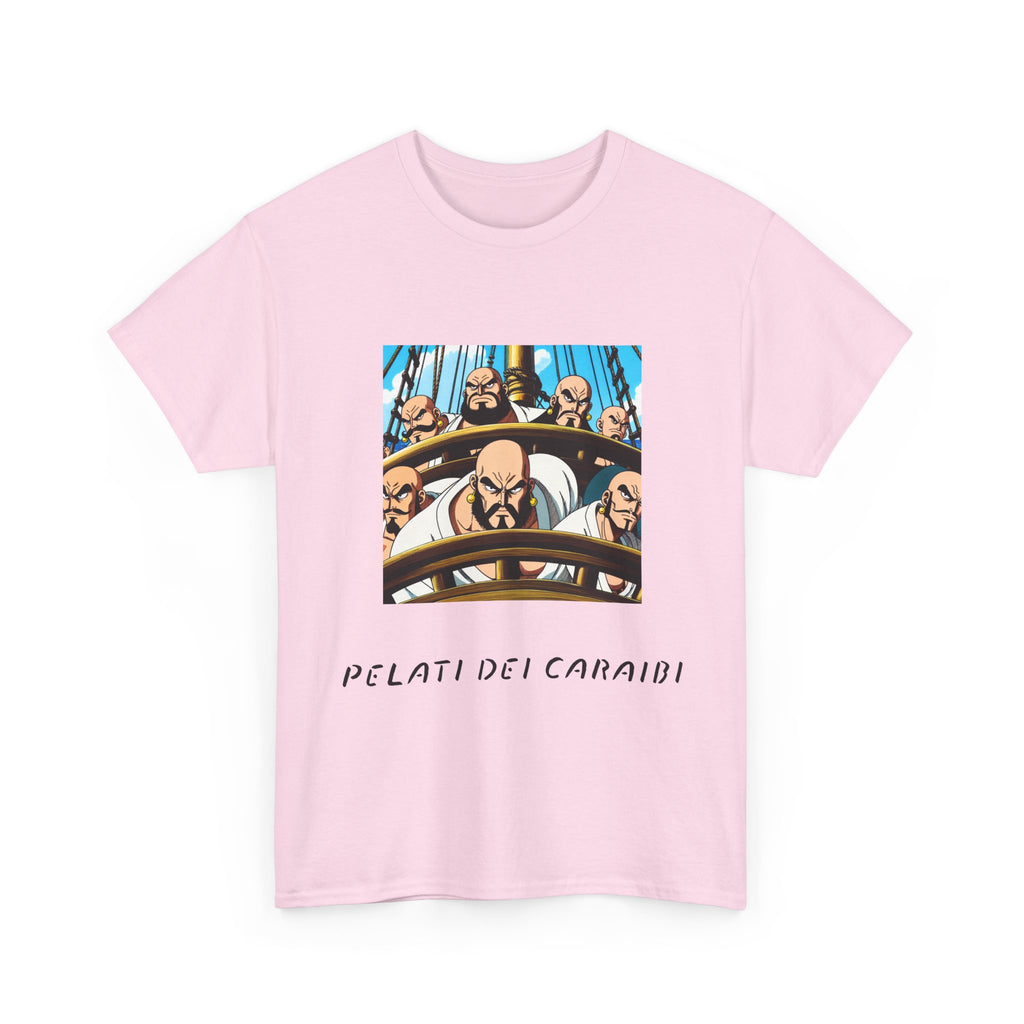 Maglietta "Pelati dei Caraibi" - Pirati con una Testa Liscia