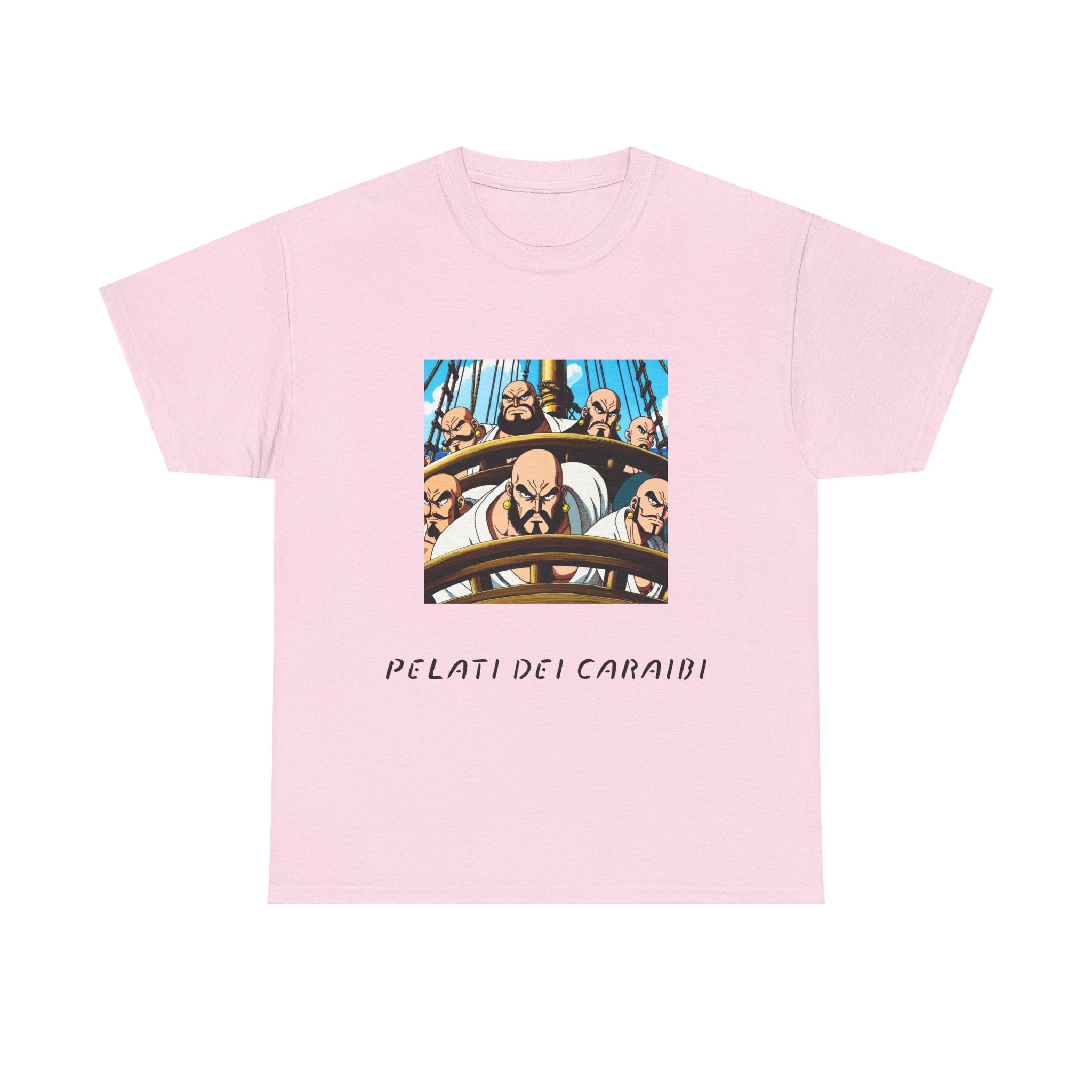 Maglietta "Pelati dei Caraibi" - Pirati con una Testa Liscia