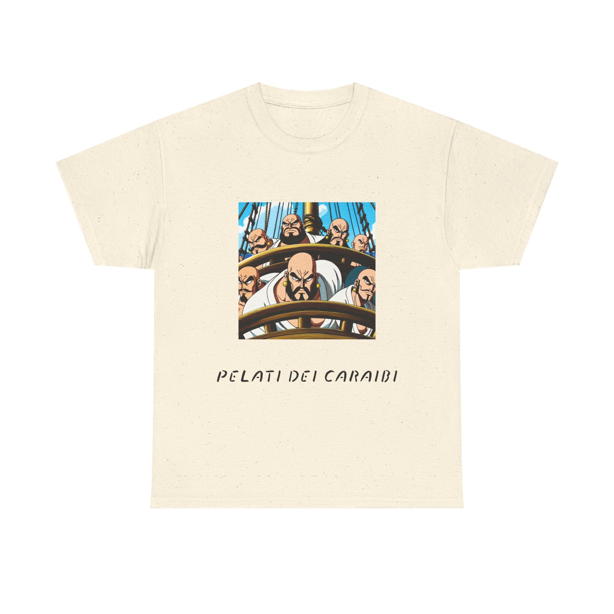 Maglietta "Pelati dei Caraibi" - Pirati con una Testa Liscia