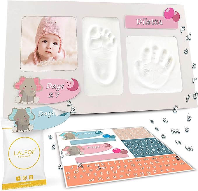 cornici impronte neonati