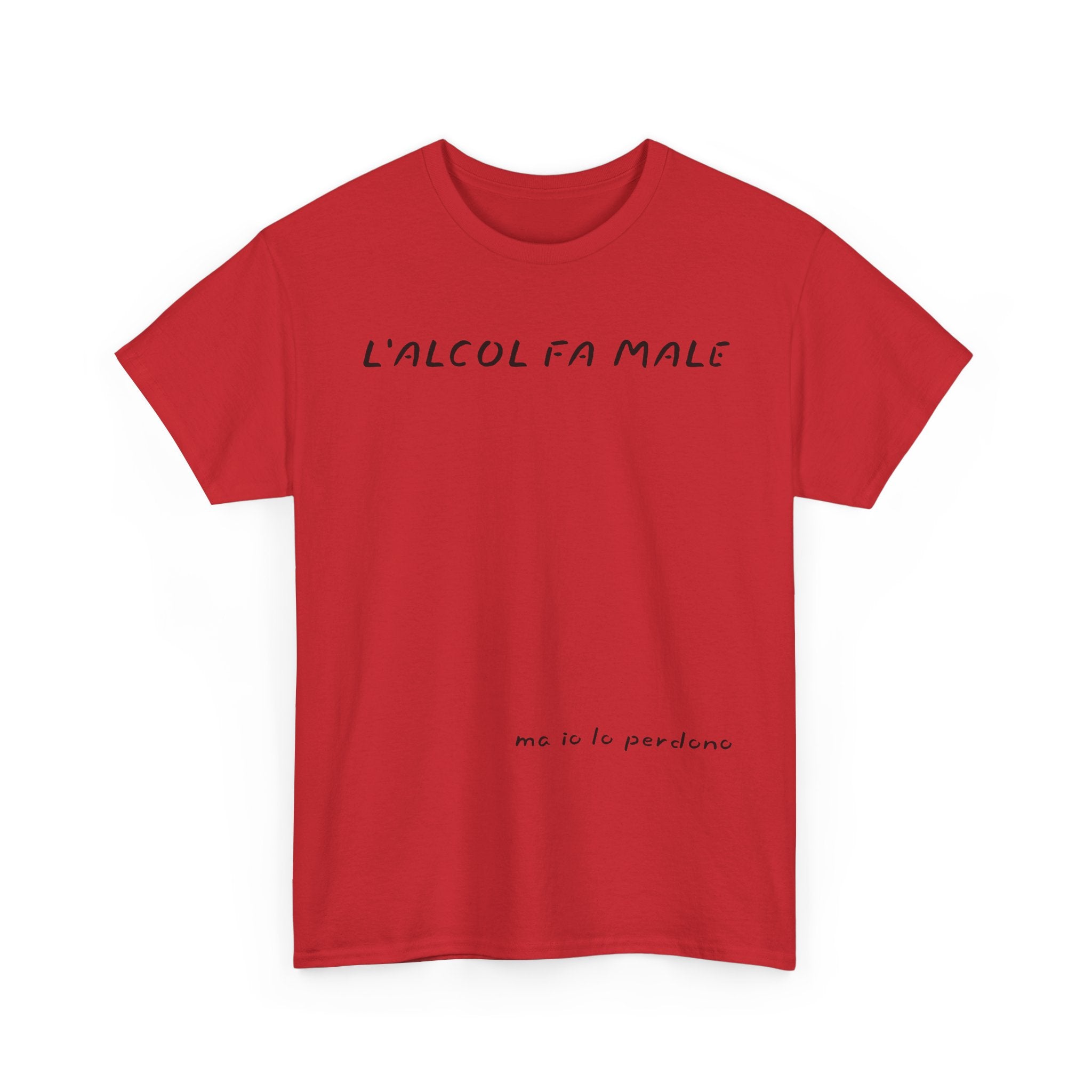 Maglietta "L'alcol fa male"