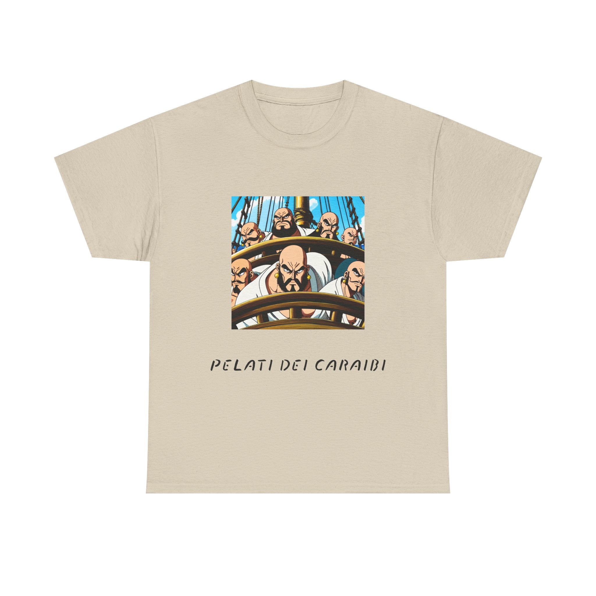 Maglietta "Pelati dei Caraibi" - Pirati con una Testa Liscia