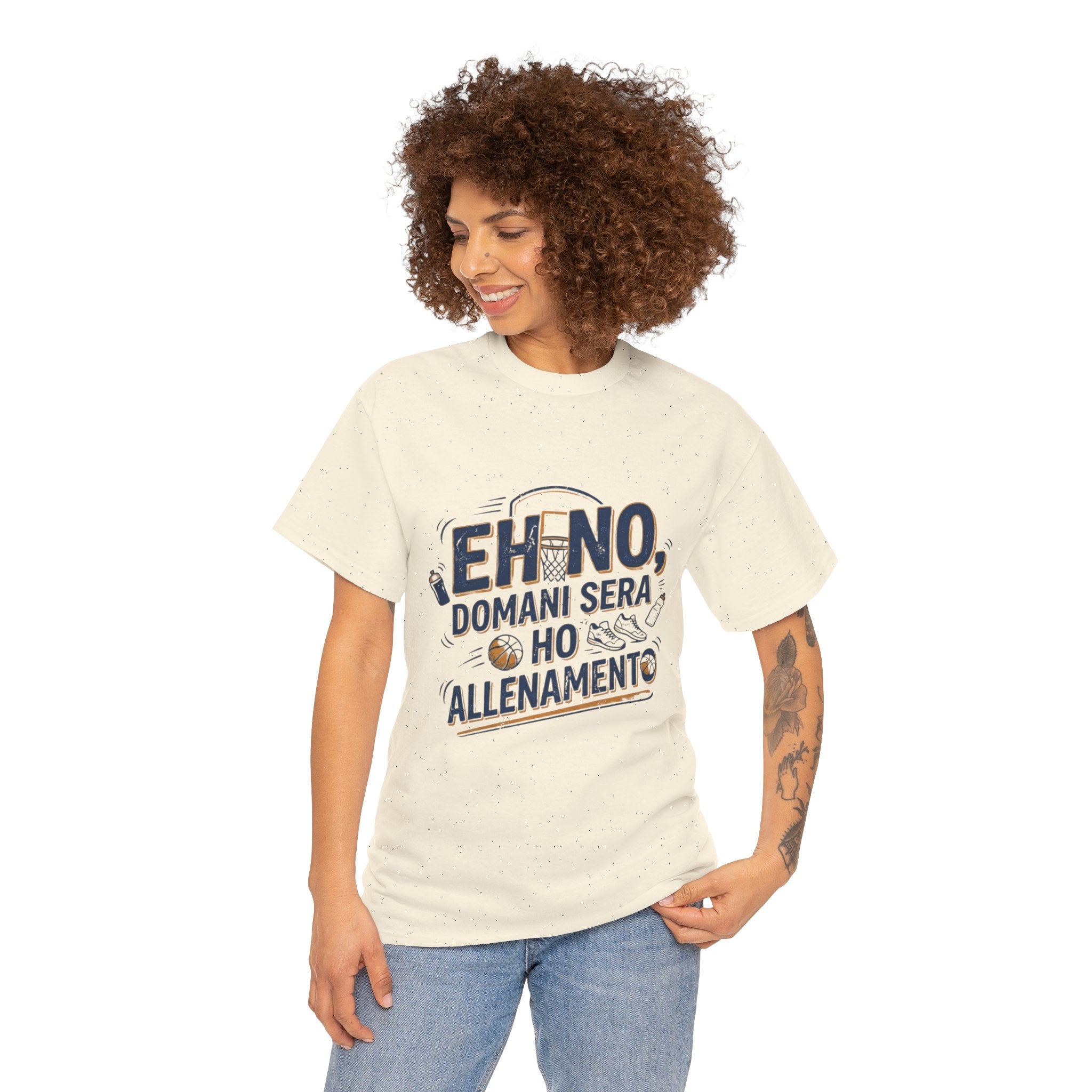 Eh no, domani ho allenamento - t-shirt